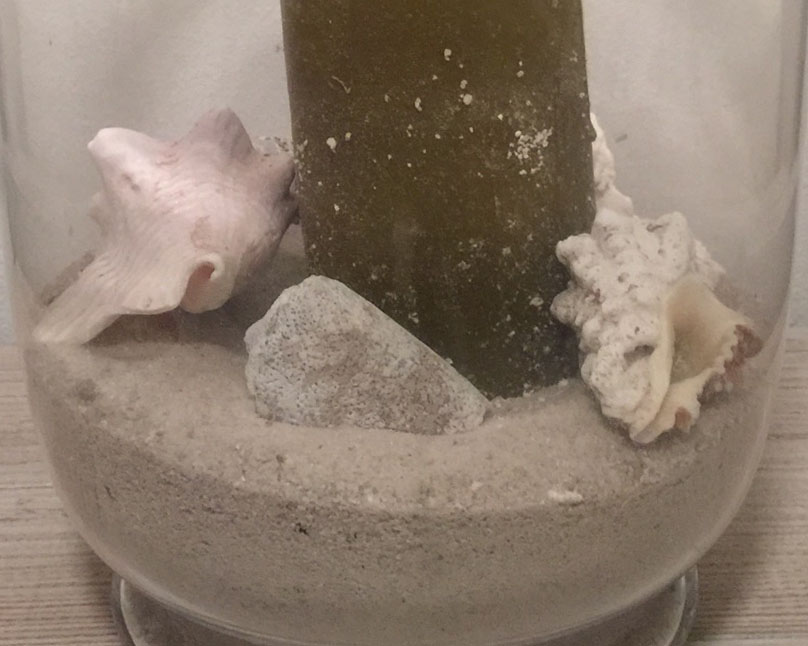 Beach Candle Vase